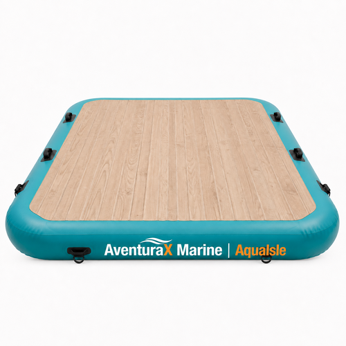 AventuraX AquaIsle 10' × 10' Inflatable Adventure Dock